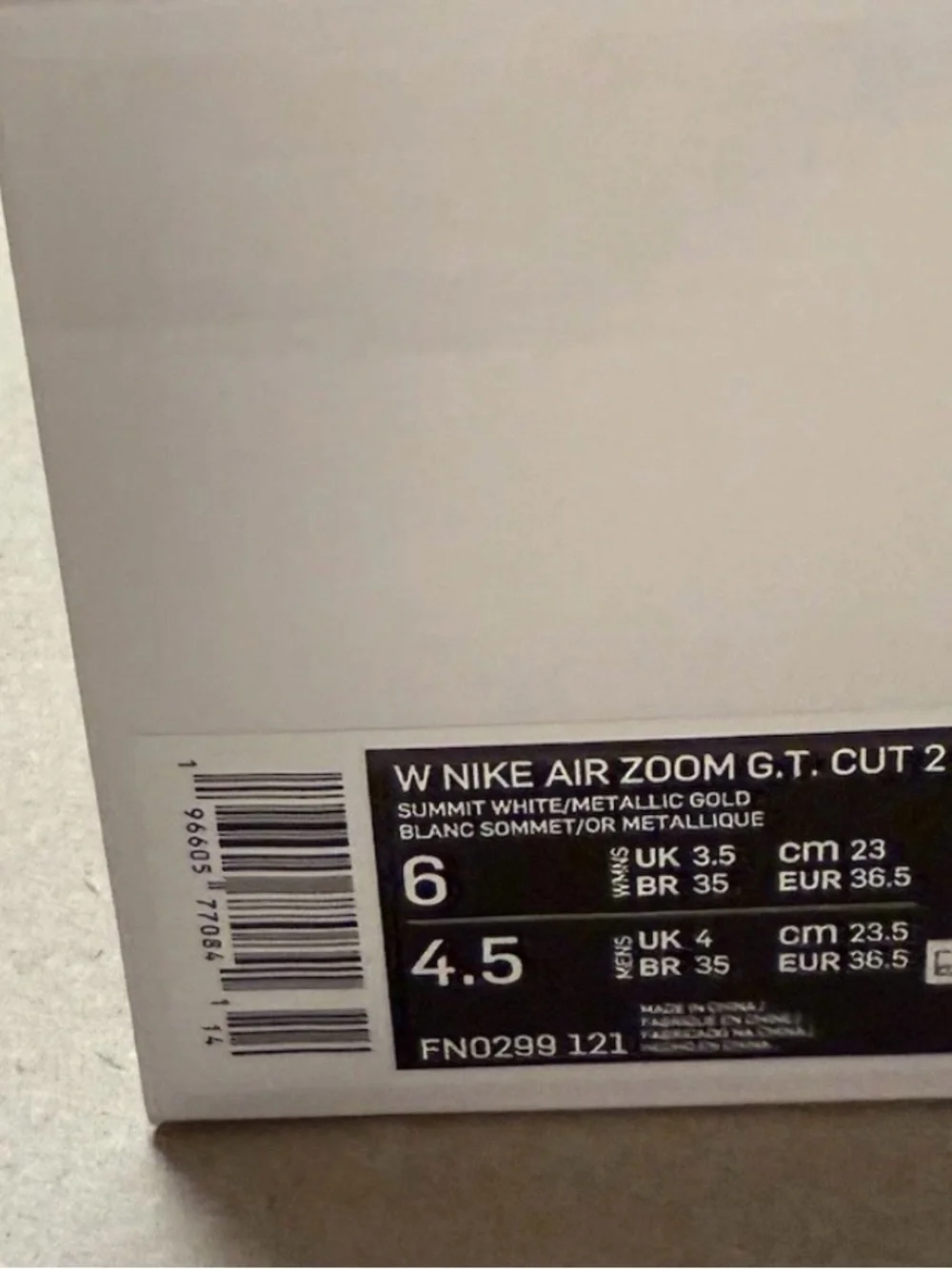 Nike Air Zoom GT Cut 2 Sisterhood Women’s size 6 Basketball shoes NEW!